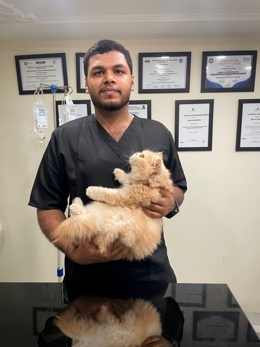 Dr. Muhammad Shayan Malik — Intern Doctor at Pet Life Care Clinic, Lahore